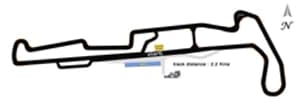 Kari Motor Speedway track map